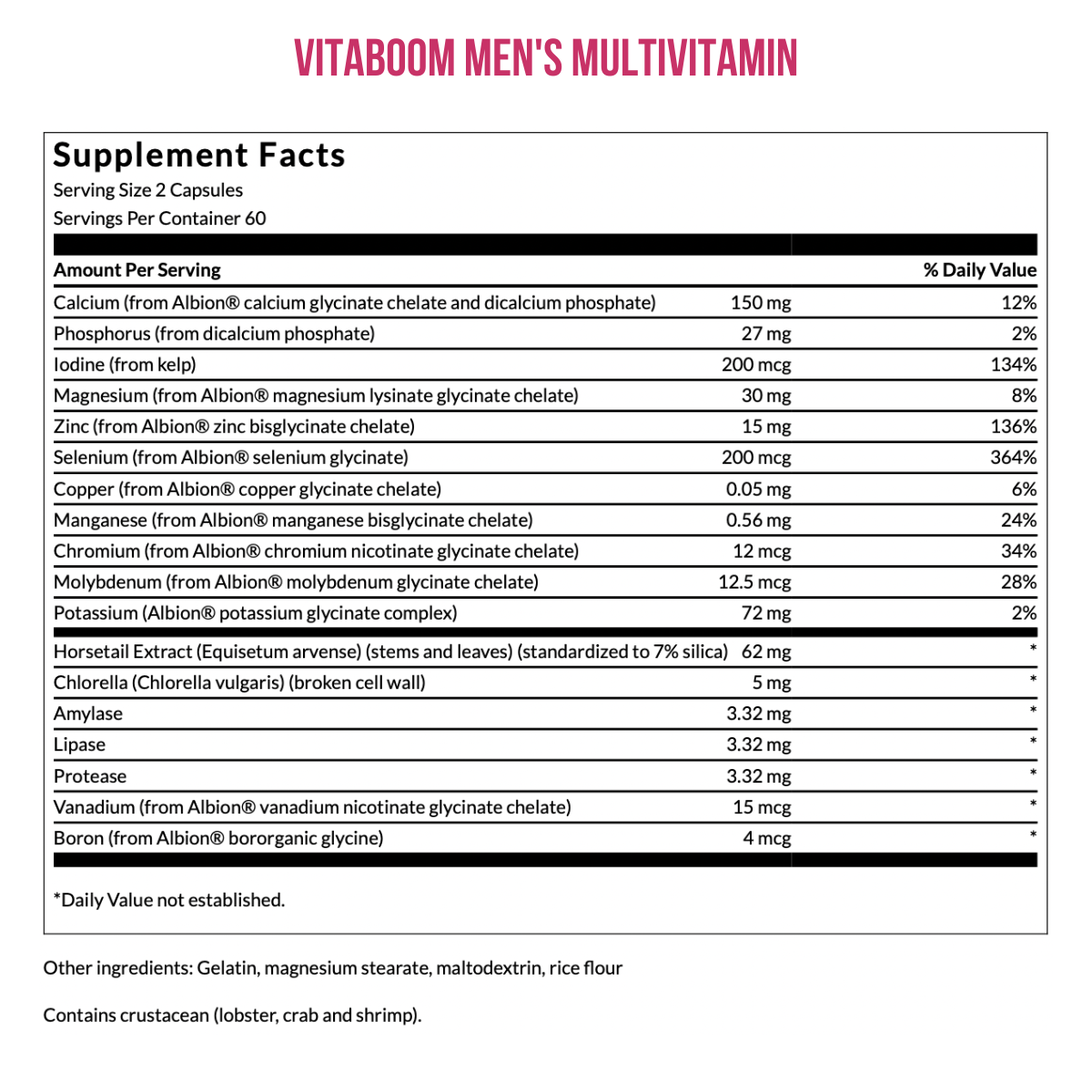 Vitaboom Men's Foundation