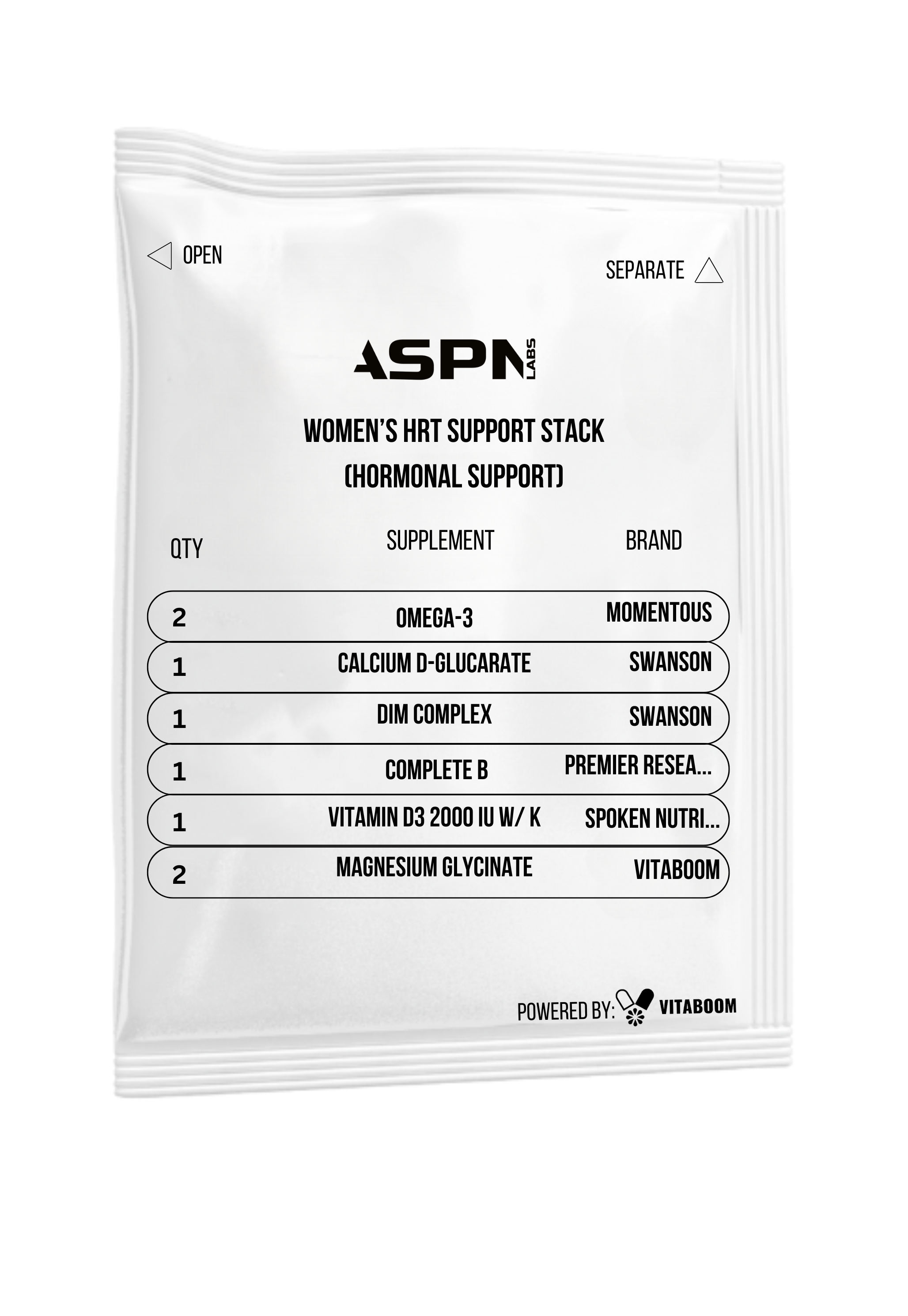 ASPN | Women’s HRT Support Stack (Hormonal Support)