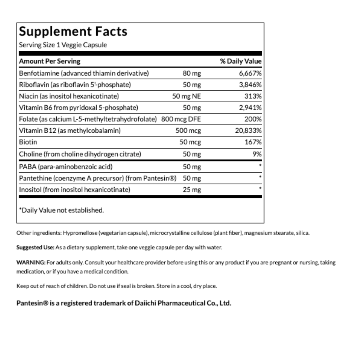 Activated B-Complex - High Potency