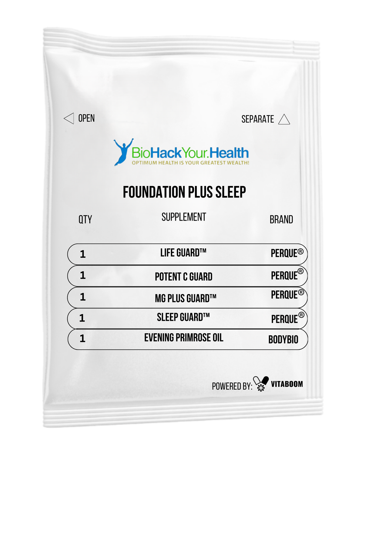 BioHackYour.Health | Foundation Plus Sleep