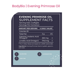 BodyBio | Evening Primrose Oil