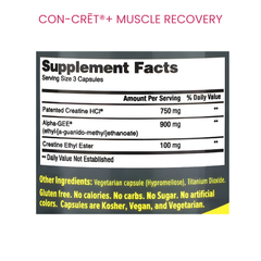 CON-CRĒT®+ MUSCLE RECOVERY