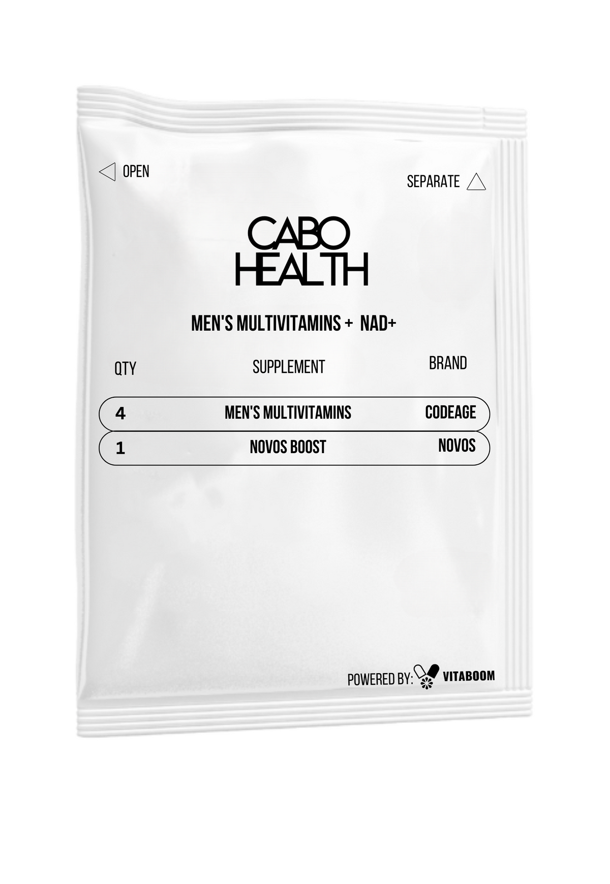 Cabo Health | Men's Multivitamins +  NAD+