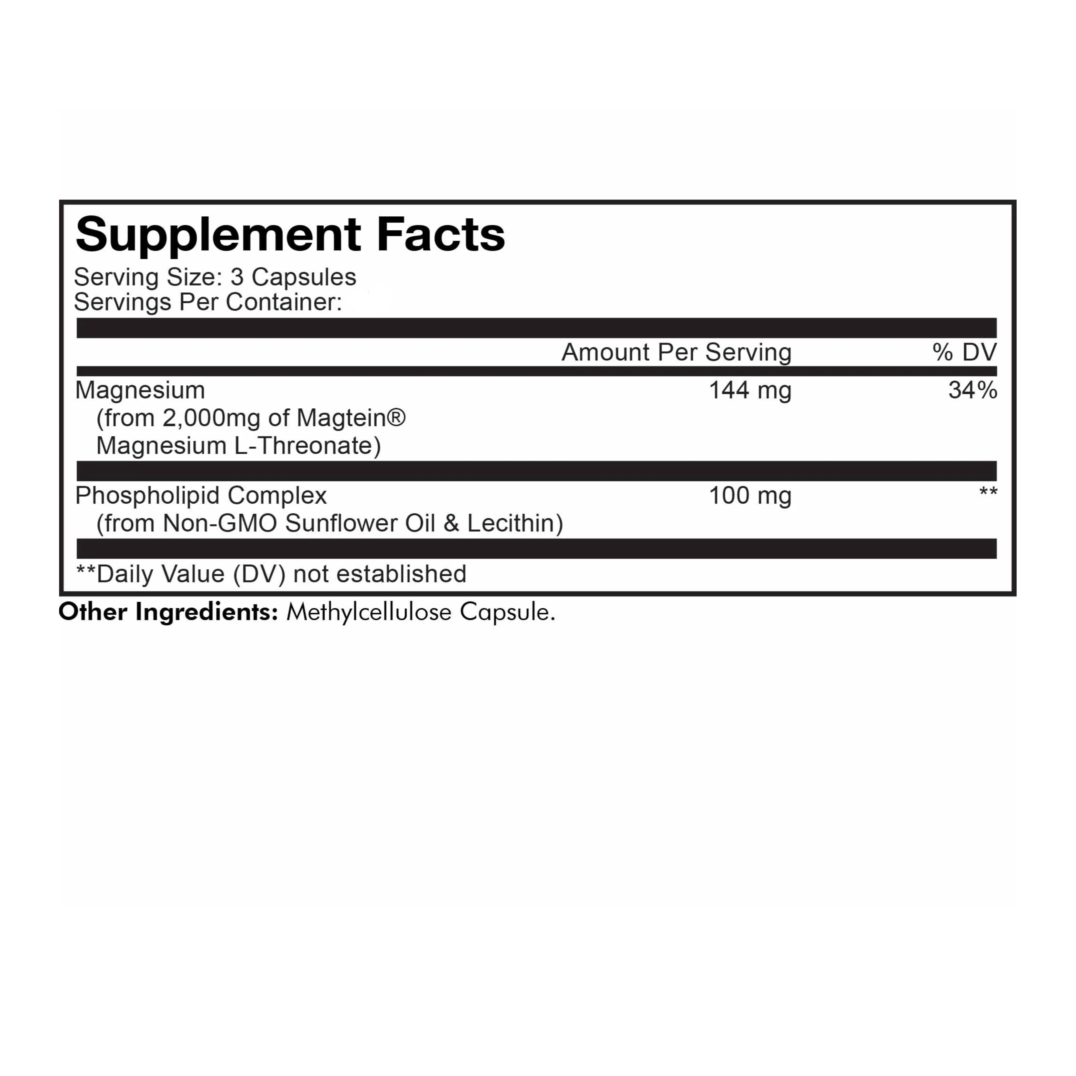 Liposomal Magnesium L-Threonate