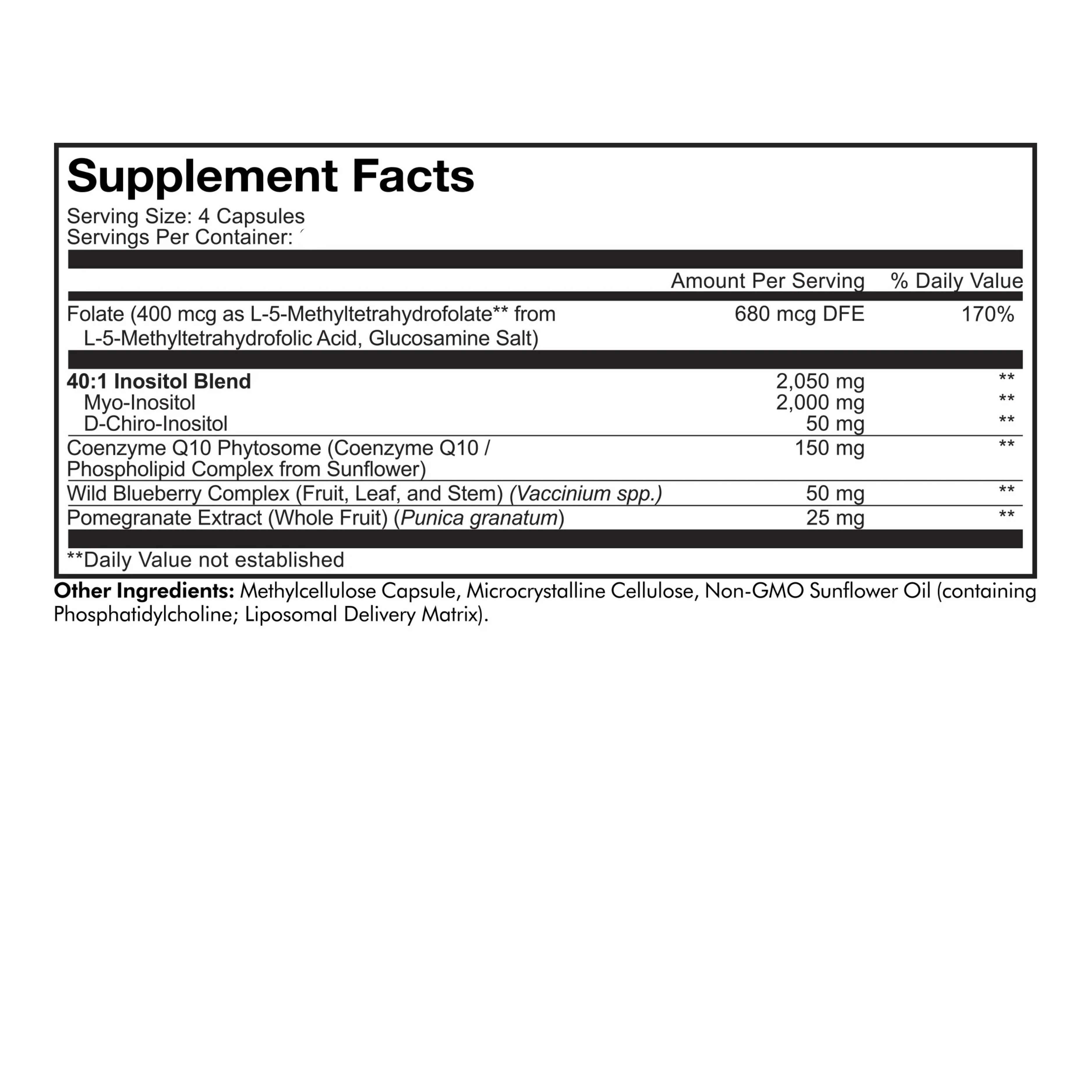 Liposomal Ovarian Inositol+