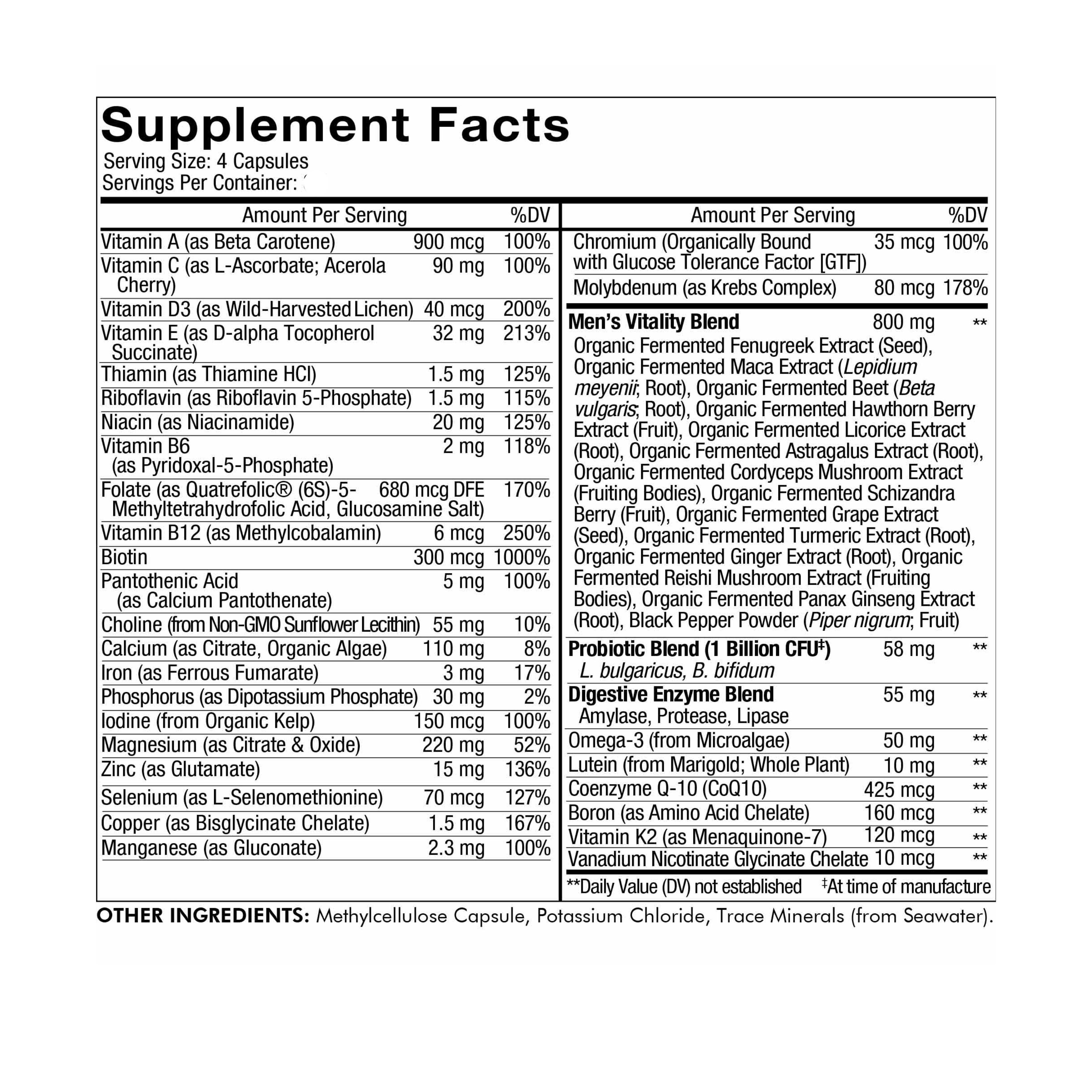 Men's Multivitamins