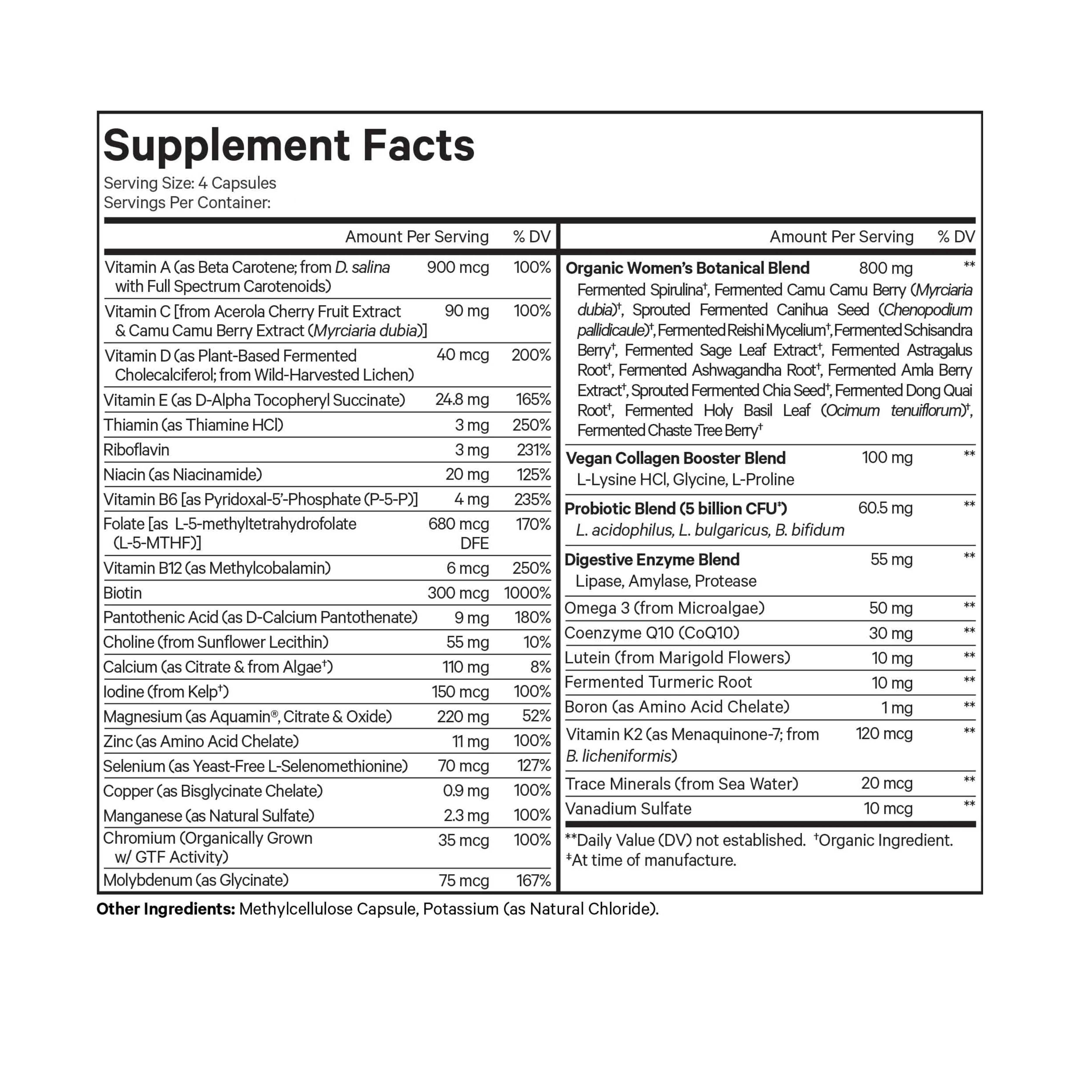 Women's Multivitamins