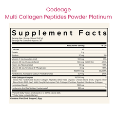 Multi Collagen Peptides Powder Platinum