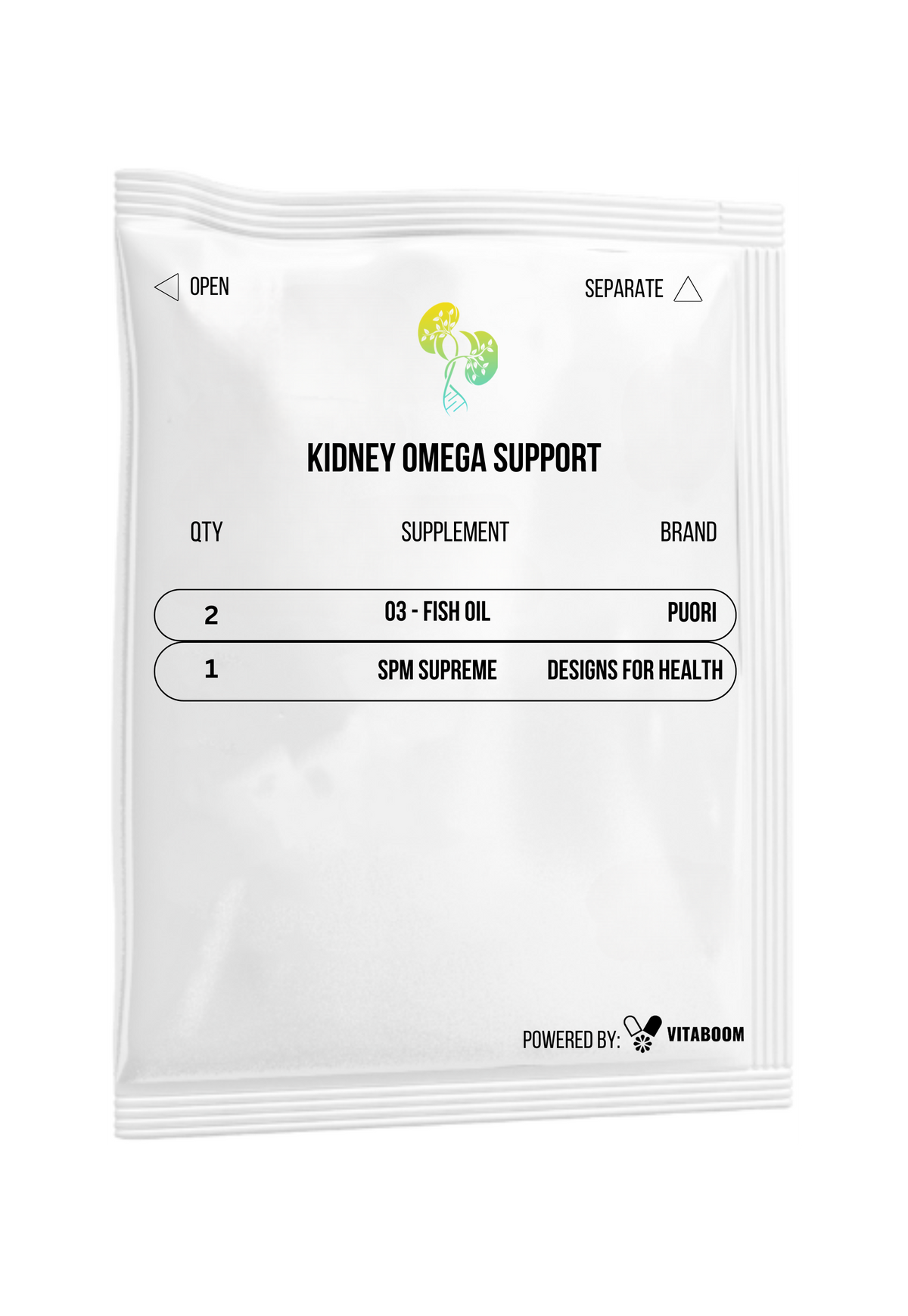 Kidney Omega support