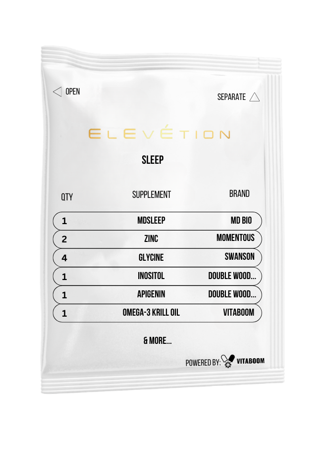 Elevetion | Sleep