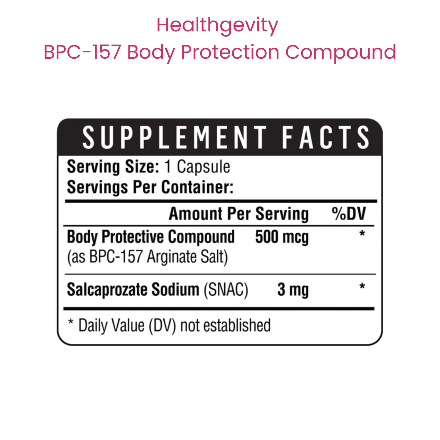 BPC-157 Body Protection Compound