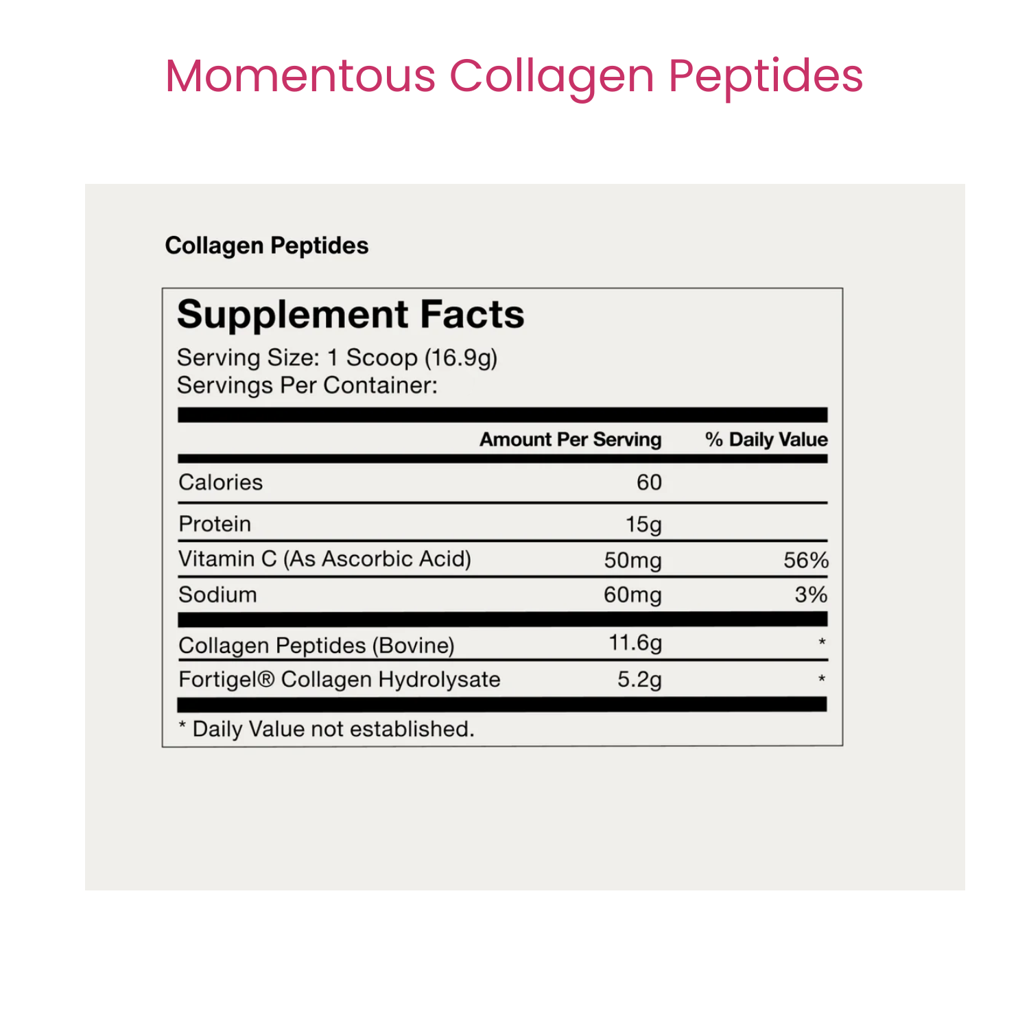 Collagen Peptides