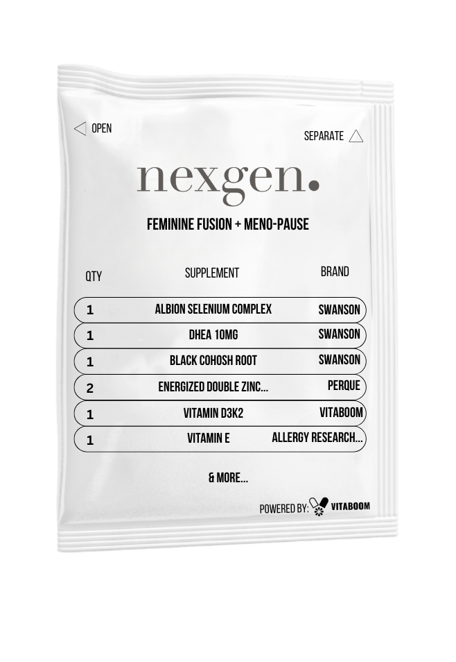 NexGen Health | Feminine Fusion + Meno-PAUSE