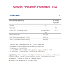 Prenatal DHA