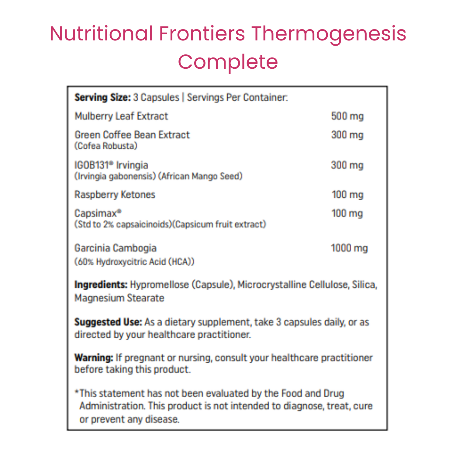 Thermogenesis Complete