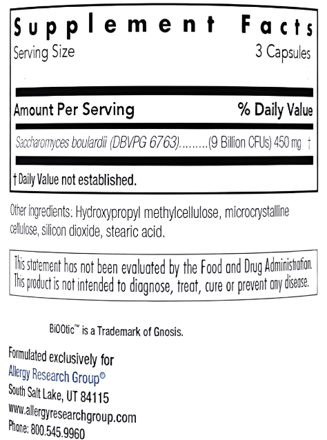 Essential-Biotic Saccharomyces Boulardii