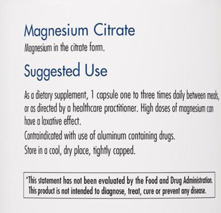 Magnesium Citrate