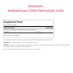 Nattokinase 2,000 Fibrinolytic Units