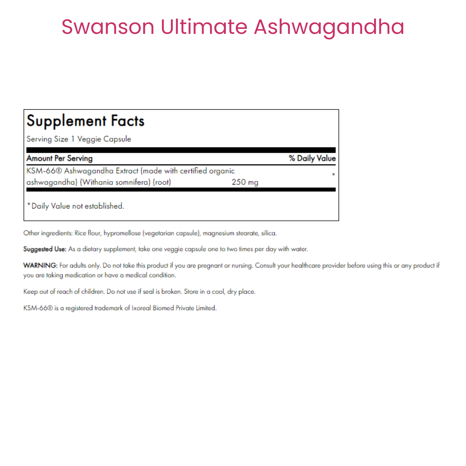 Ultimate Ashwagandha