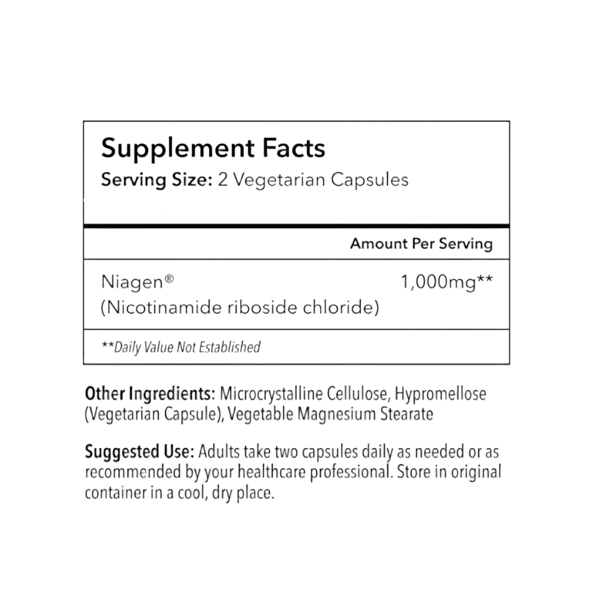 Tru Niagen Pro 500 mg