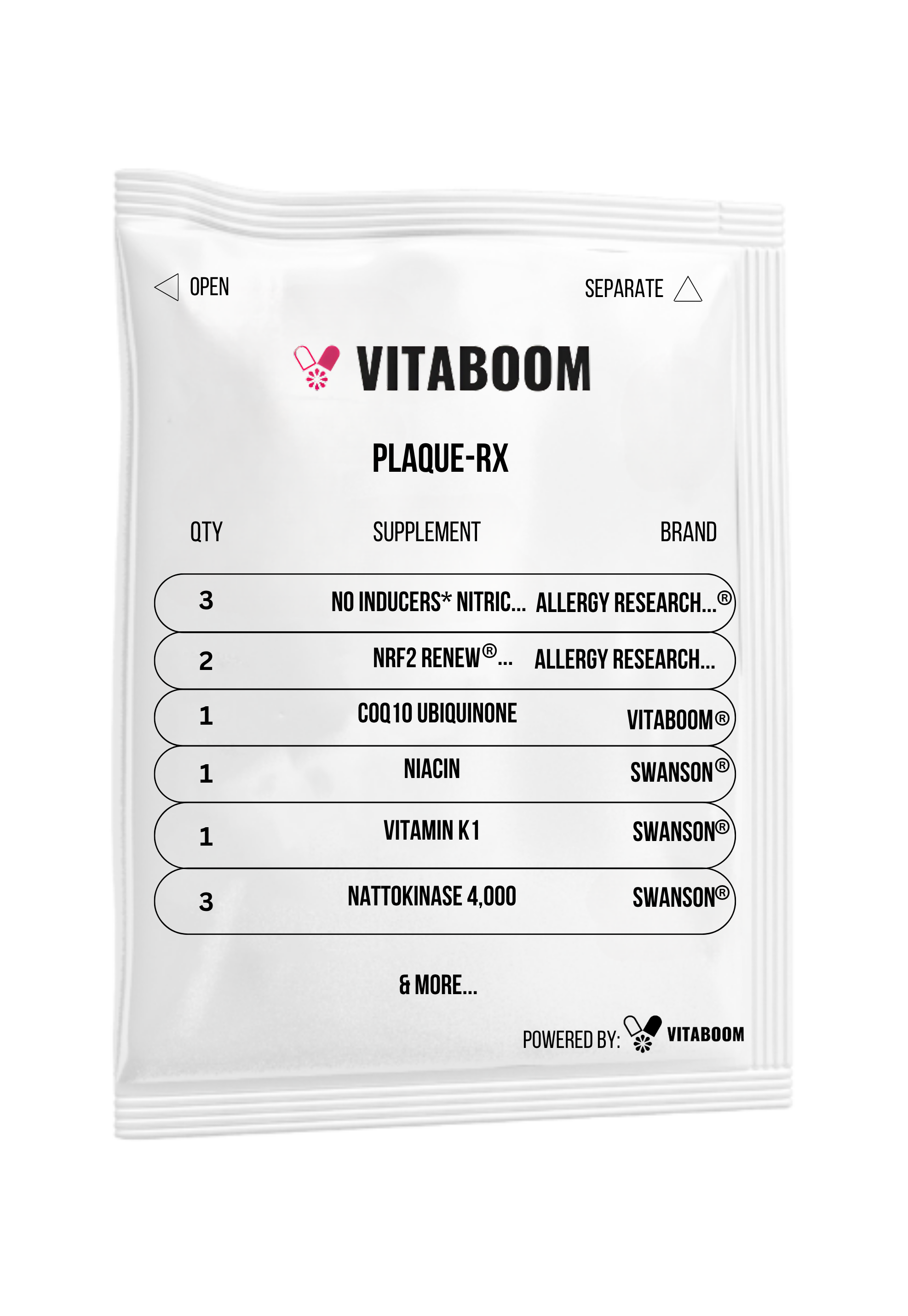 Vitaboom |  Plaque-RX