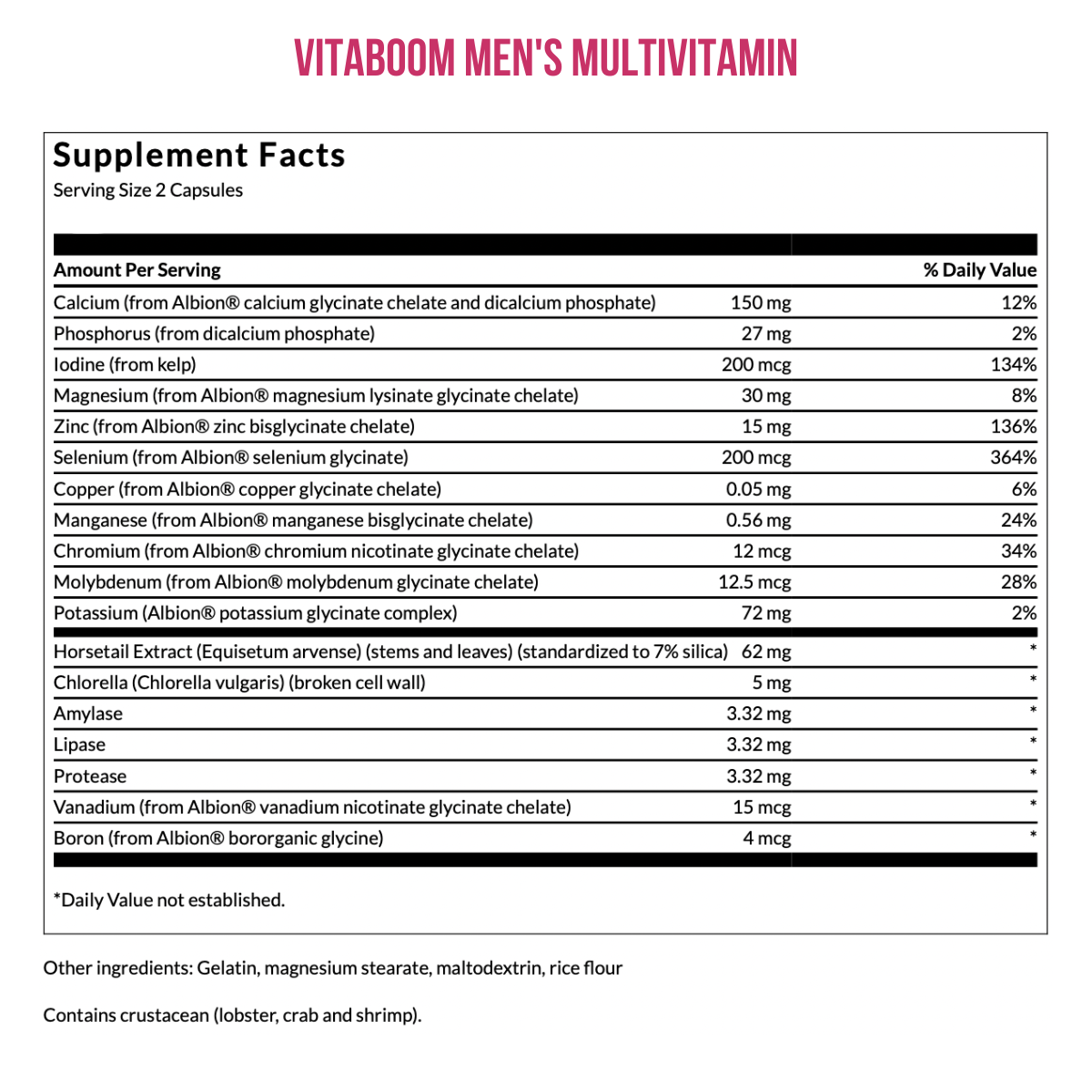 Vitaboom | Men's Foundation