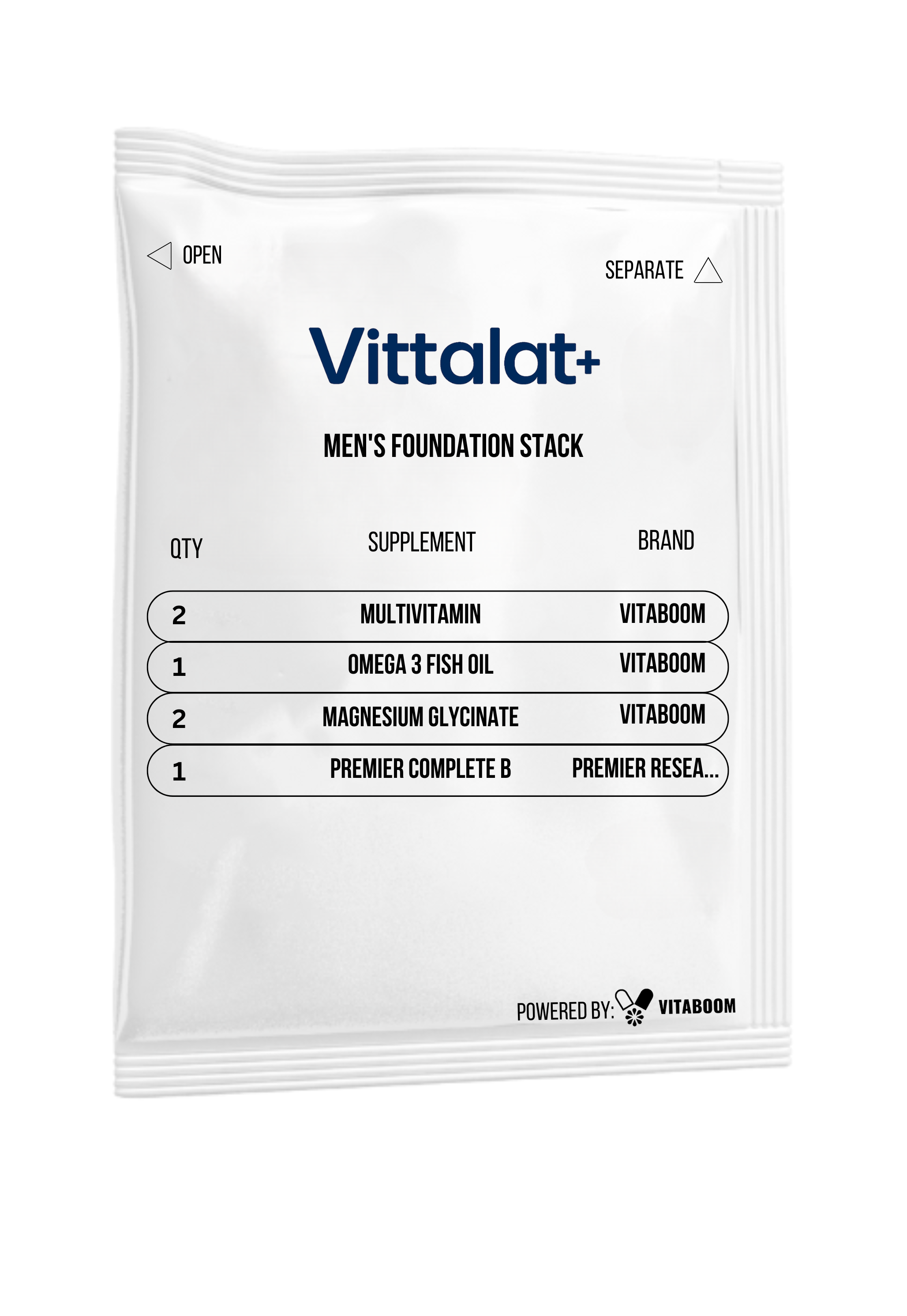 Vittalat | Men's Foundation Stack