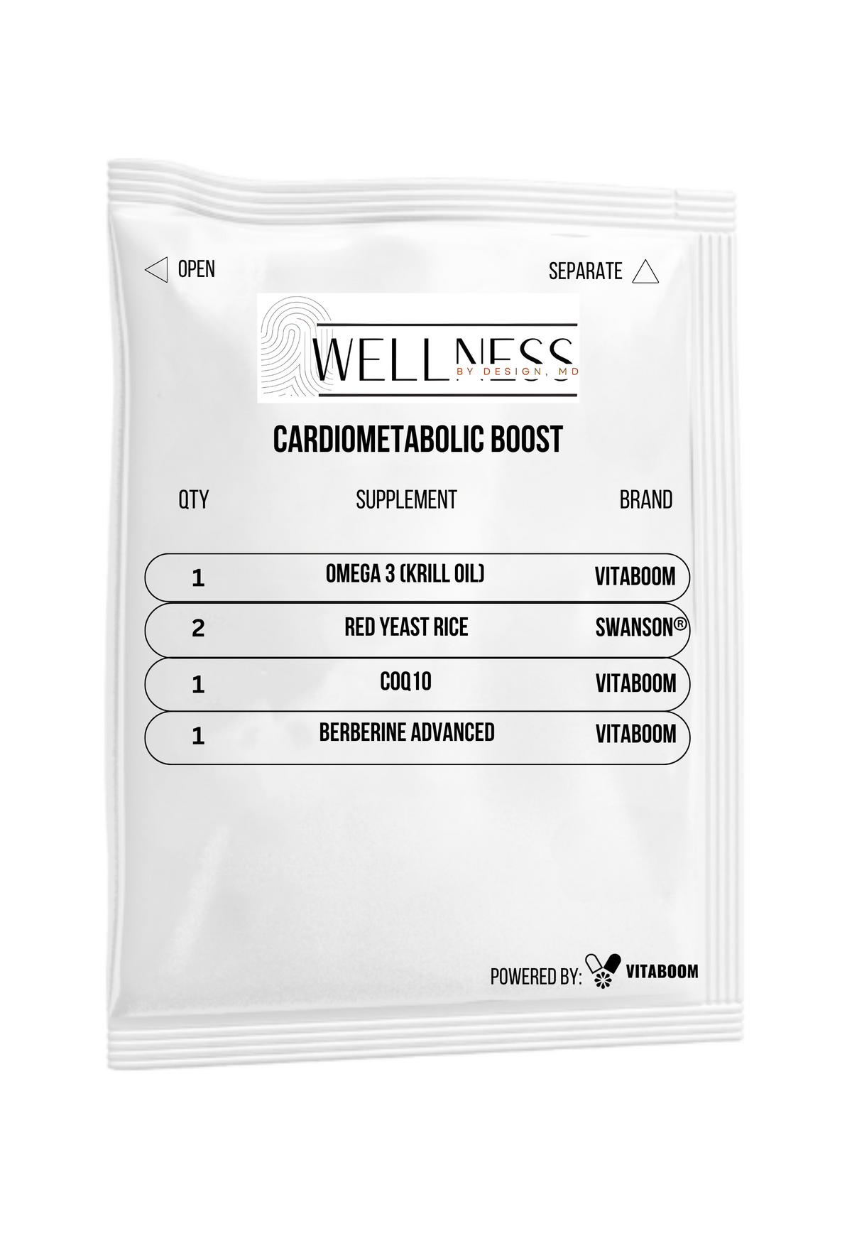 Wellness By Design | Cardiometabolic Boost