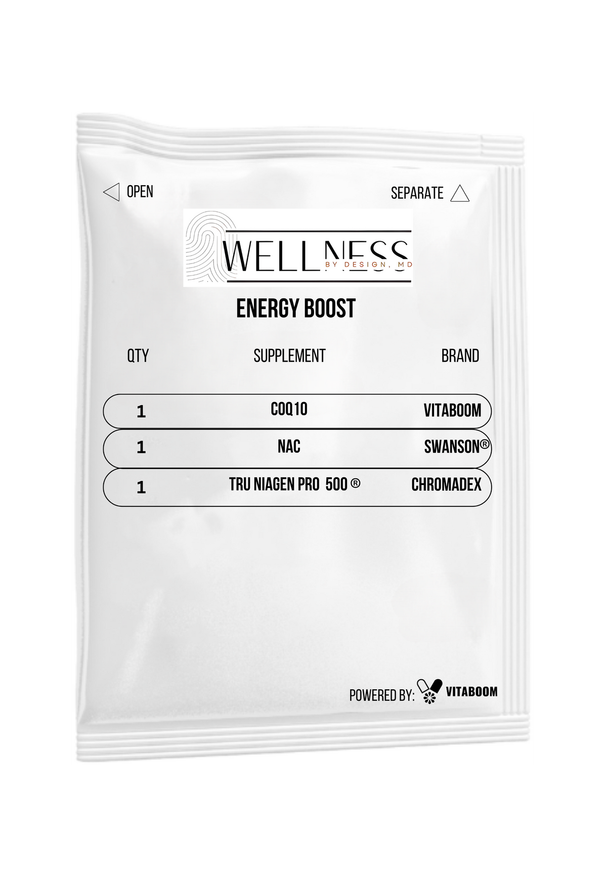 Wellness By Design | Energy Boost